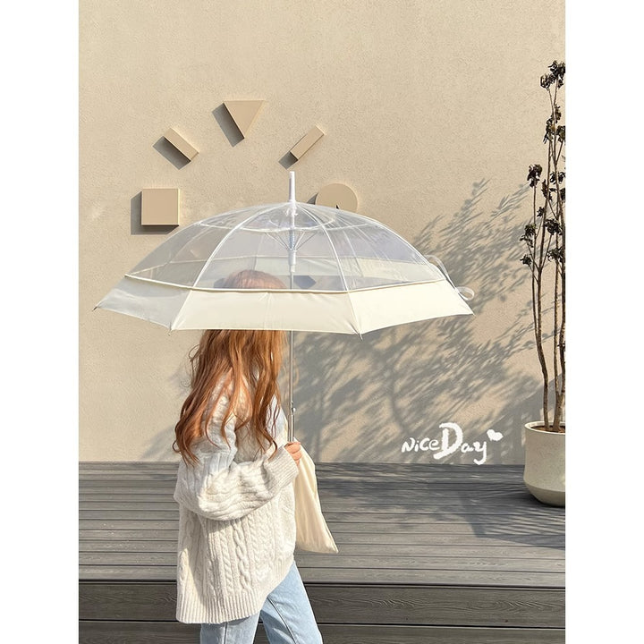 Women's Stable Automatic Umbrella with Wind Protection Technology Bowlift