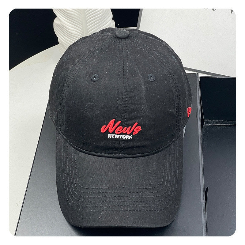 Unisex Adjustable Embroidered Cap Bowlift