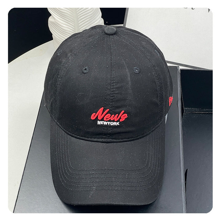 Unisex Adjustable Embroidered Cap Bowlift
