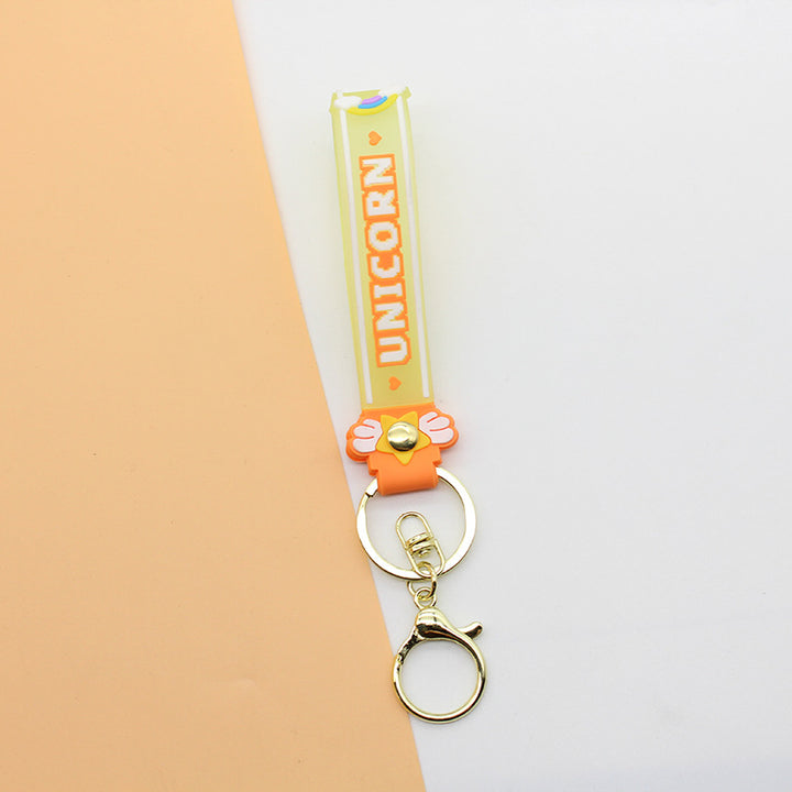 Unisex keychain in unicorn design Bowlift