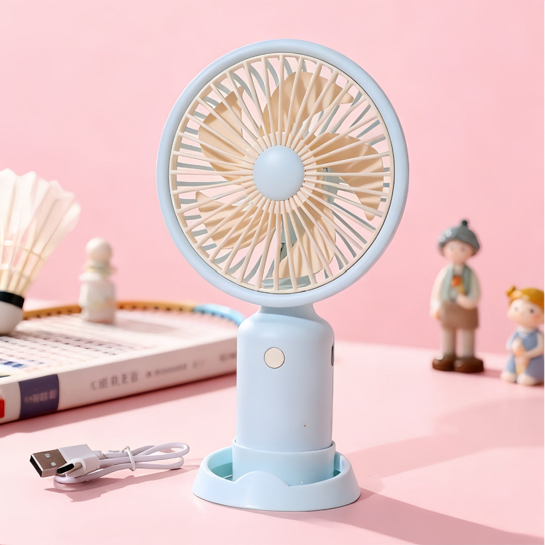Portable Mini Fan with Cute Animal Design Bowlift