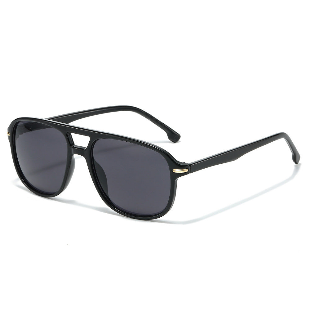 Oversized Gradient Lens Shield Sunglasses Bowlift