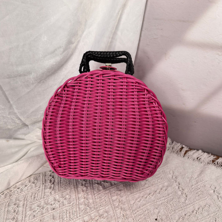 Ladies stylish braided handbag Bowlift