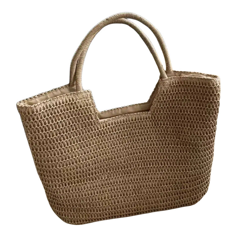 Shopping net with handwoven design Bowlift