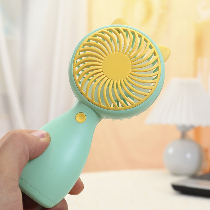 Women Portable Hand Fan in Cute Animal Design Bowlift