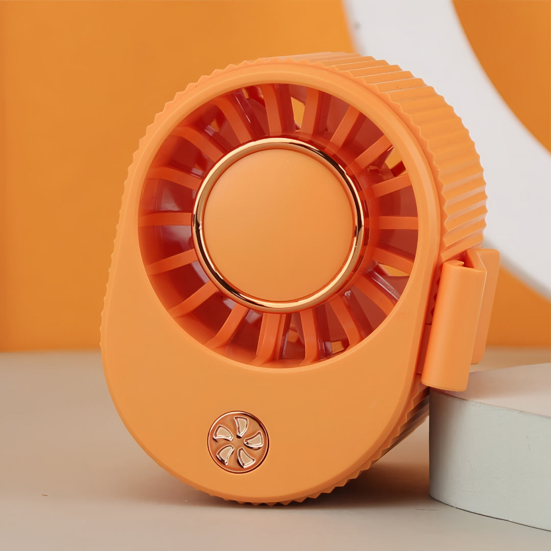 Ladies portable mini hand fan with rechargeable battery Bowlift