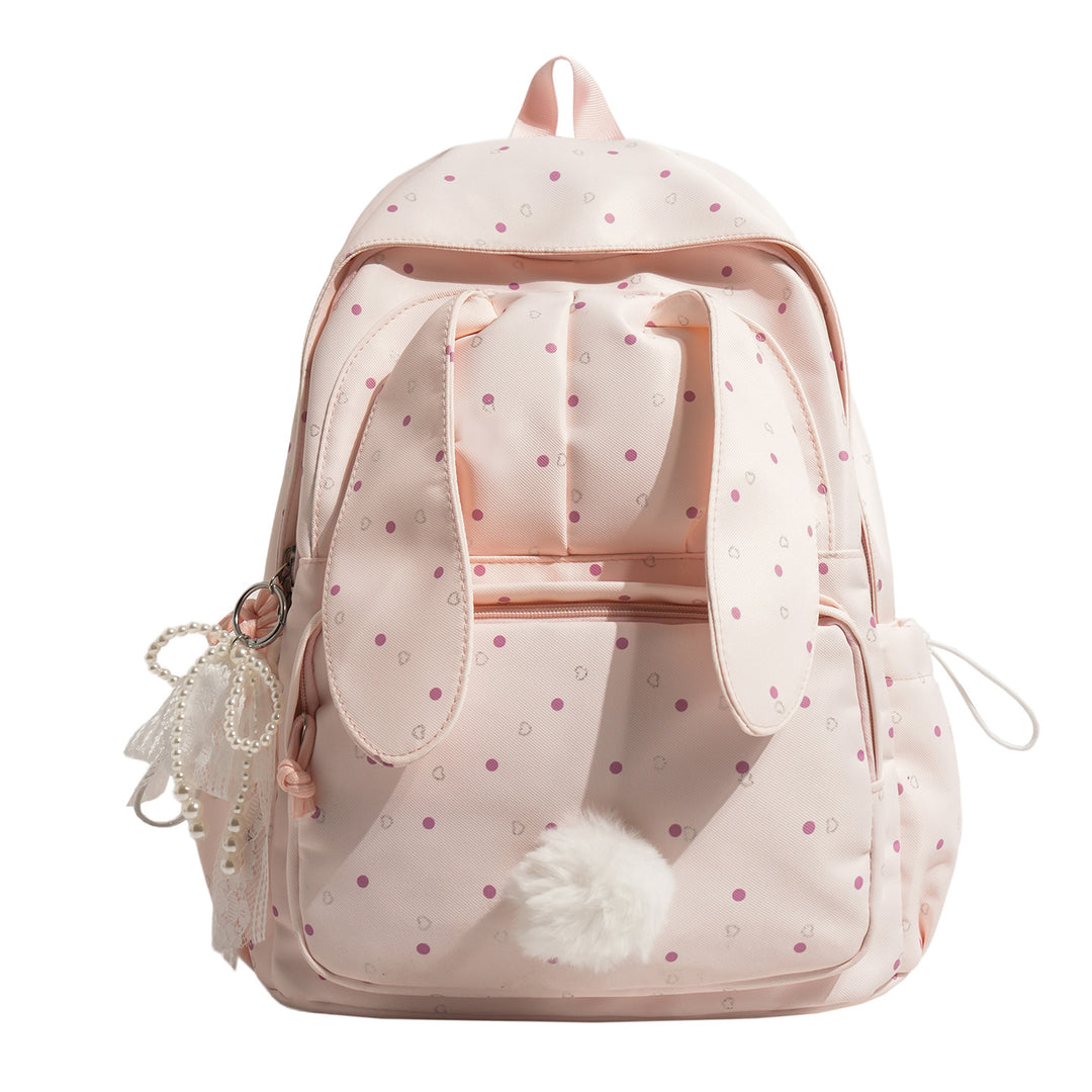 Backpack With Cute Rabbit Design Bowlift