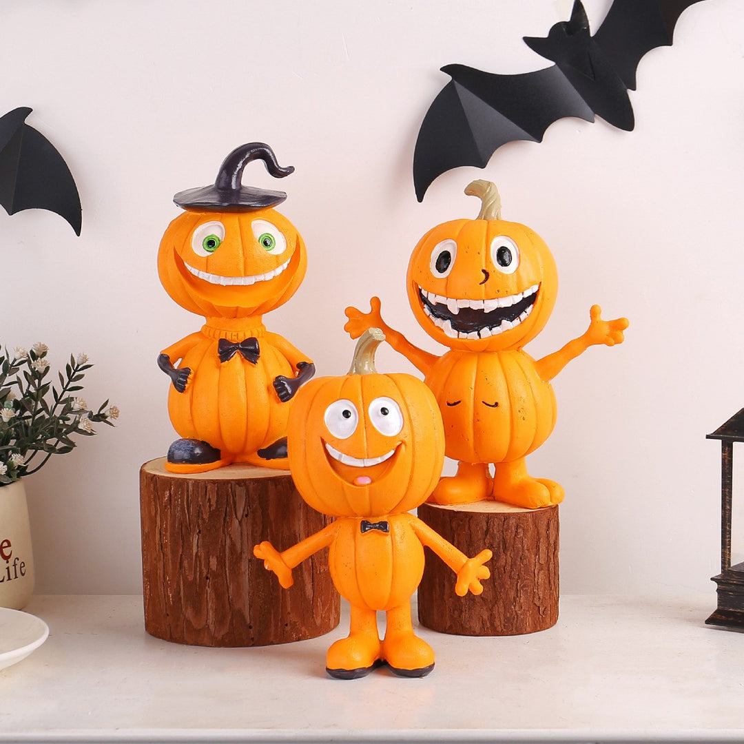 Funny Halloween Pumpkin Figure Bowlift
