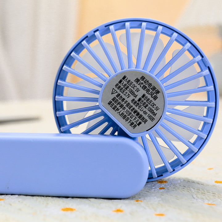 Women's Portable Handheld Fan with Ergonomic Design and Multiple Speed Settings Bowlift