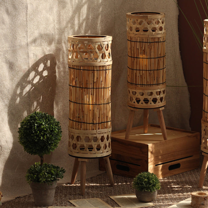Handcrafted Floor Lamp Bowlift