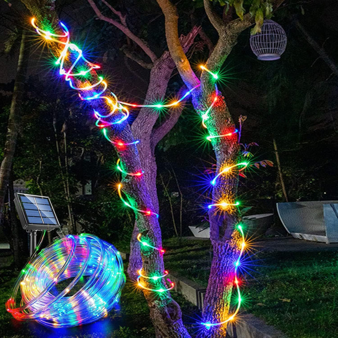 Solar Outdoor Waterproof LED Fairy Rope Lights For Tree And Landscape Wrapping Bowlift