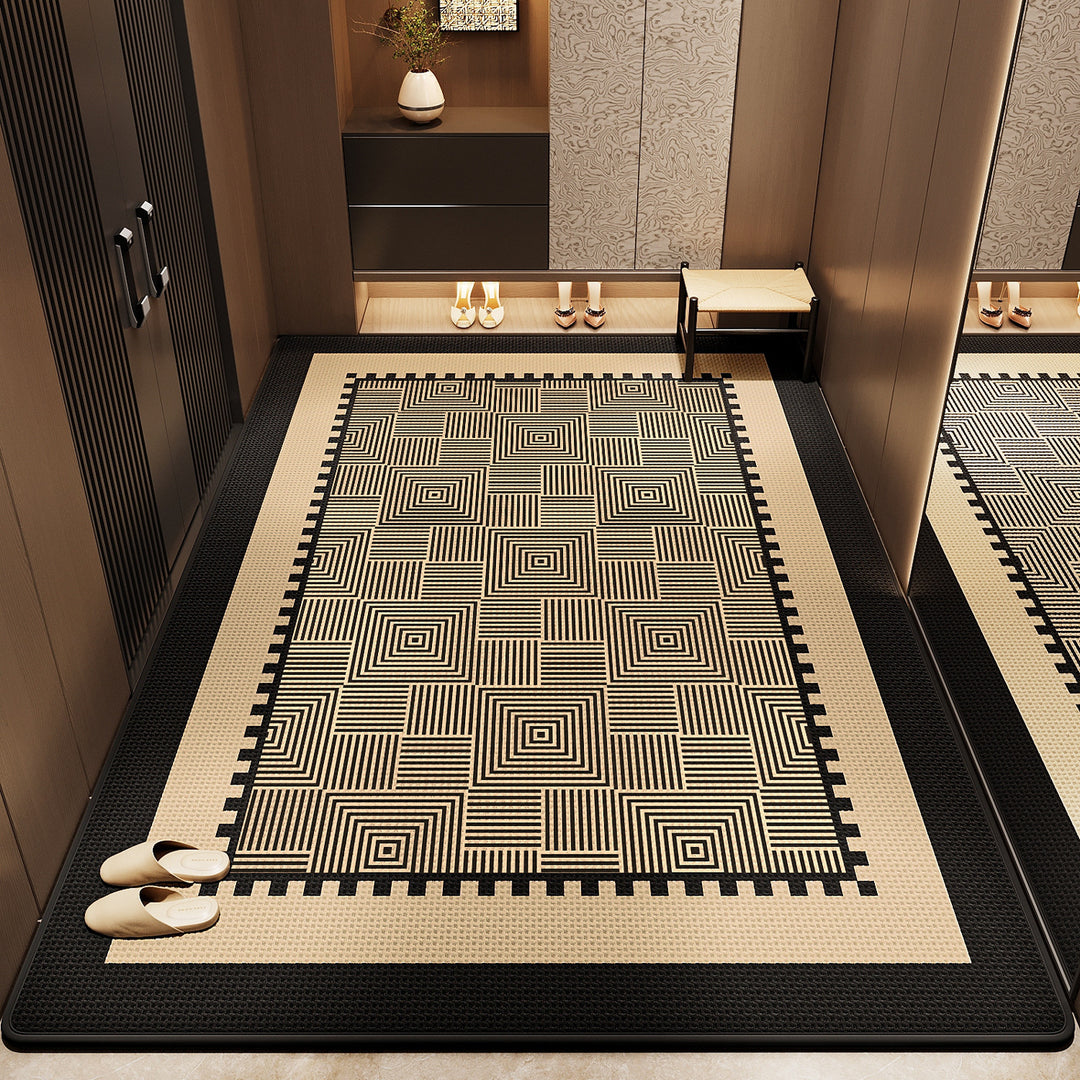 Geometric Pattern Entrance Mat Bowlift