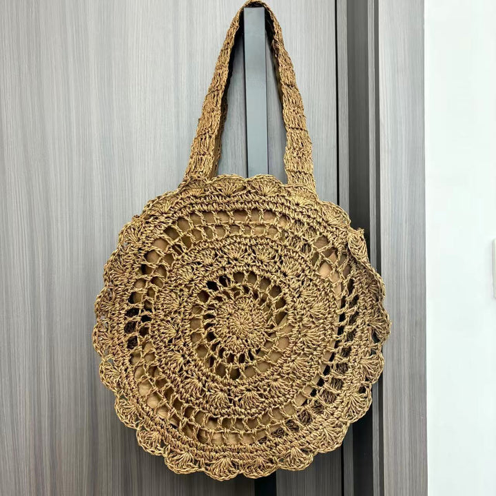 Hand-knotted Round Bag Bowlift
