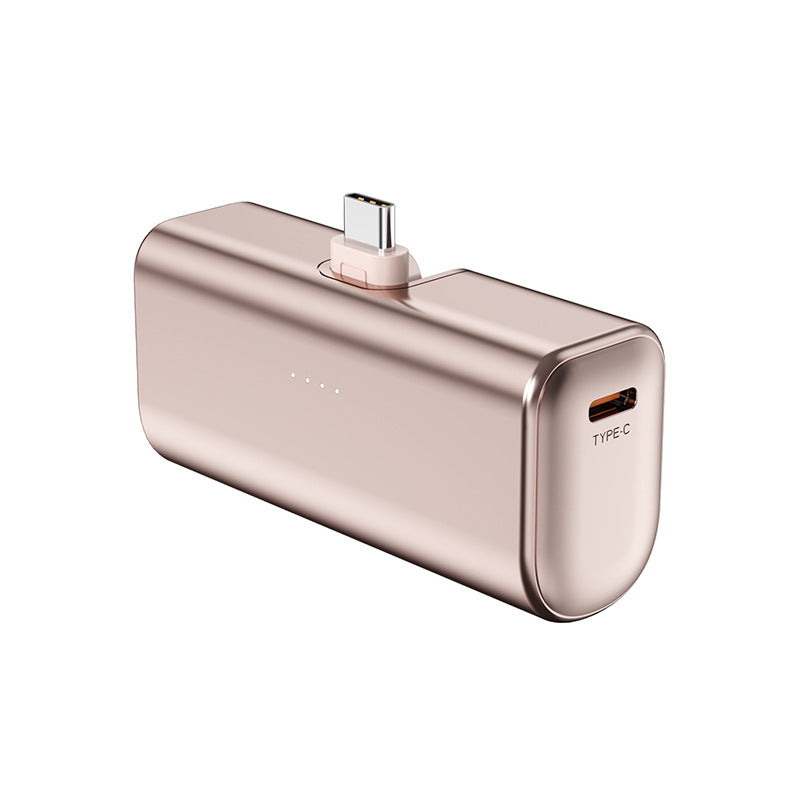 Portable power bank with integrated Type-C connection and LED display Bowlift