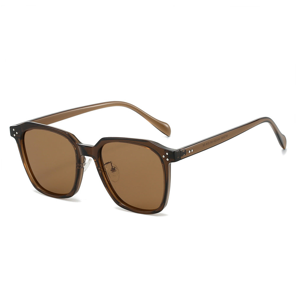 Women square sunglasses with modern material mix Bowlift