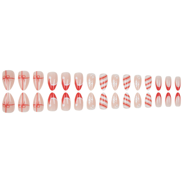 Festive Themed Stiletto Nail Art Set Bowlift