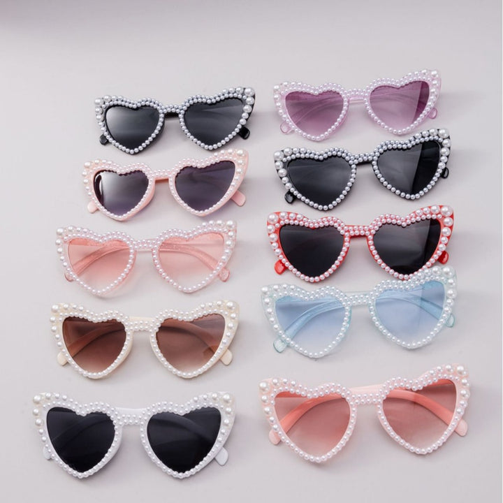 Heart-Shaped Glamorous Sunglasses Bowlift