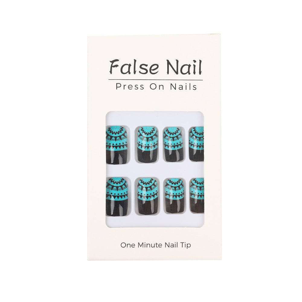Creative ethnic style artistic nails Bowlift