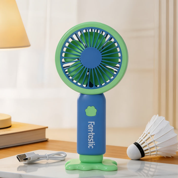 Women's Portable Mini Fan with Spray Function and USB Charging Option Bowlift