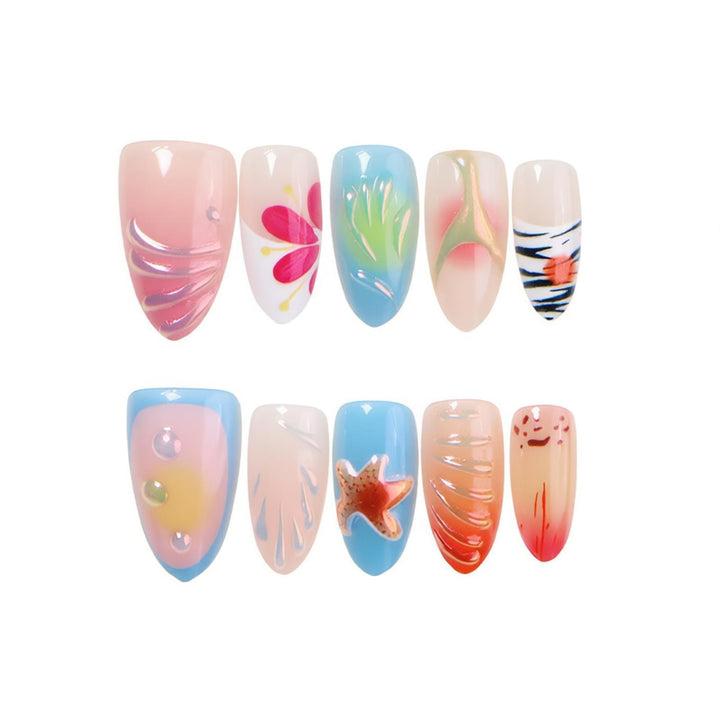 Thematic Press-On Nail Art Collection Bowlift