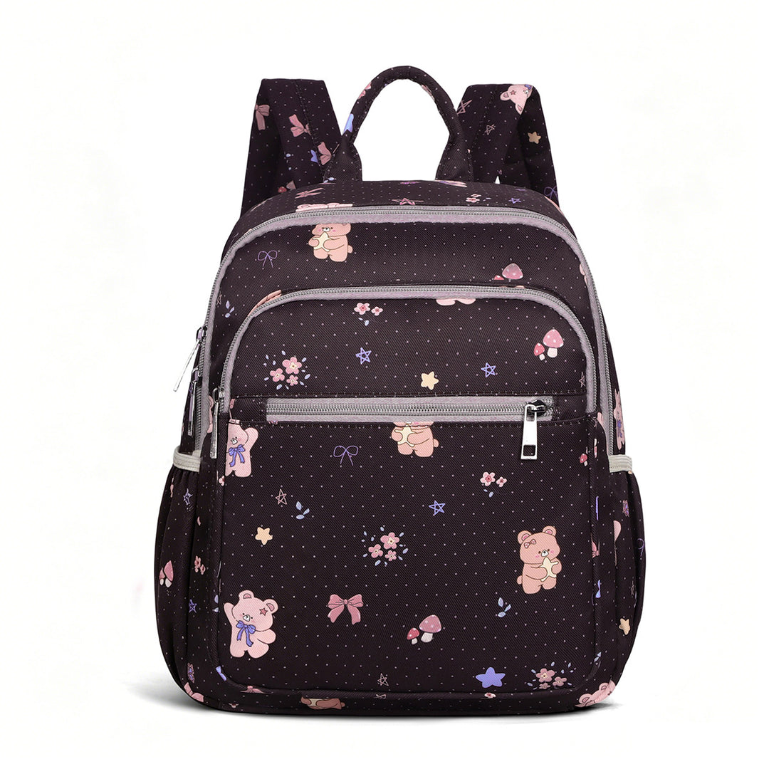 Cute Cartoon-Themed Multi-Pocket Backpack Bowlift