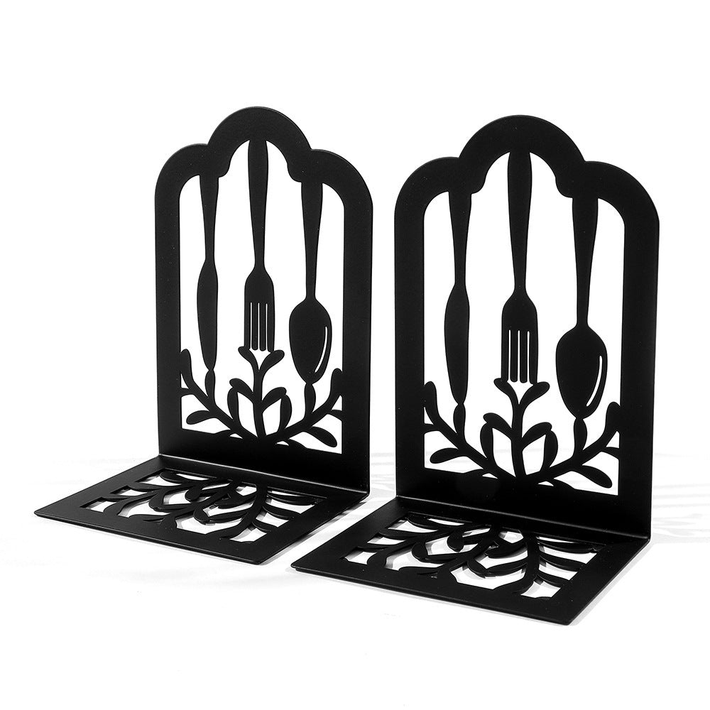 Elegant Cutlery Design Bookends