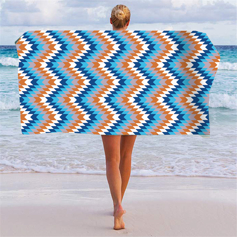 Beach towel with creative dollar design Bowlift