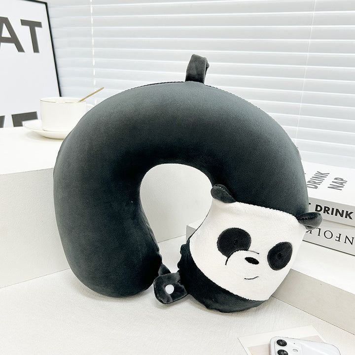 Women Kitten Neck Support Pillow Bowlift