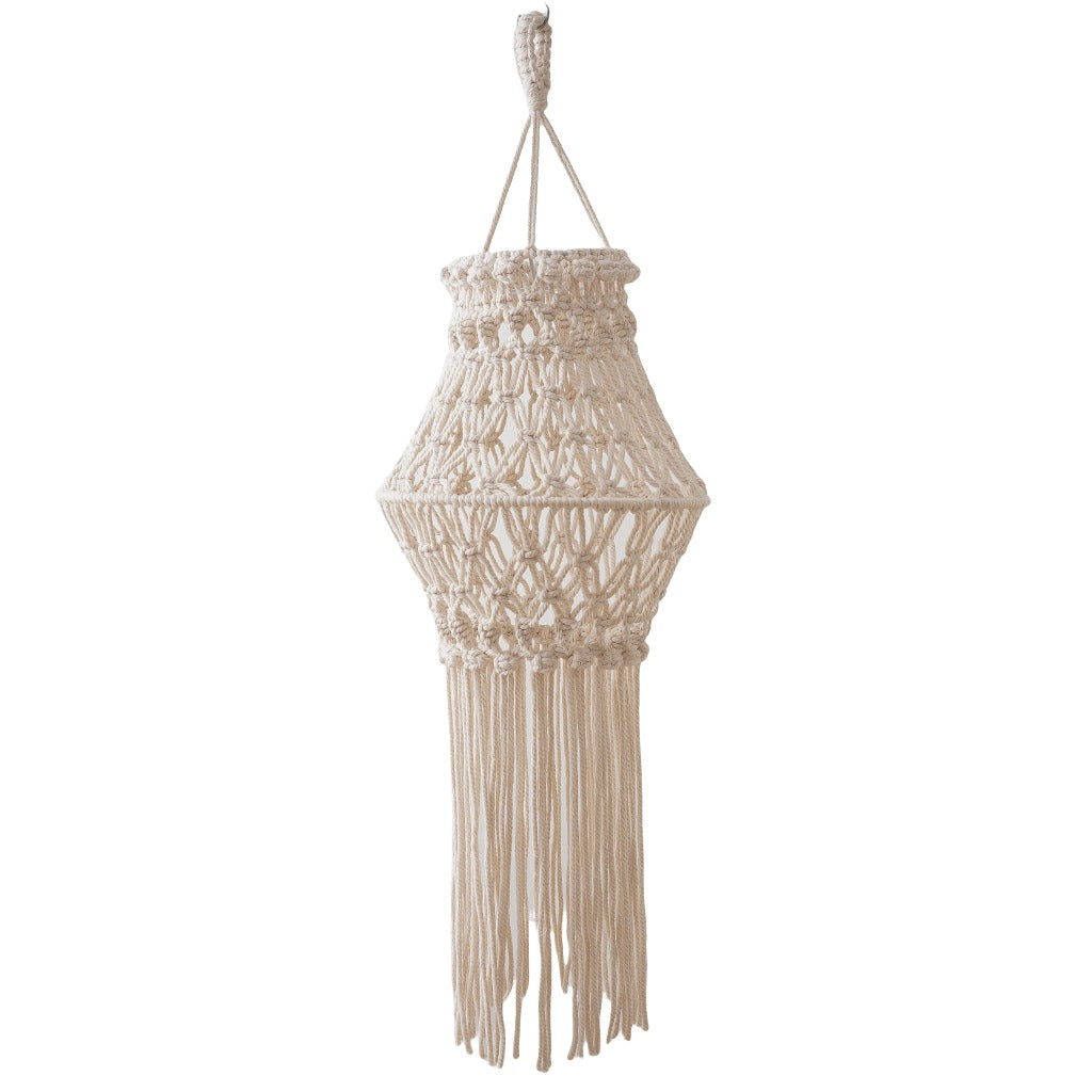 Macramé Hanging Lantern Bowlift