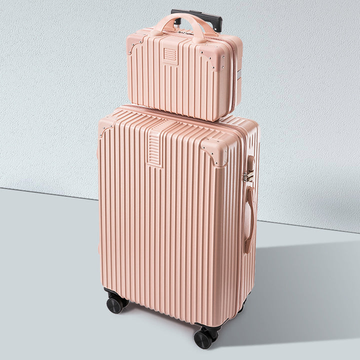 Men's Premium Lightweight Hard-Shell Travel Suitcase Bowlift
