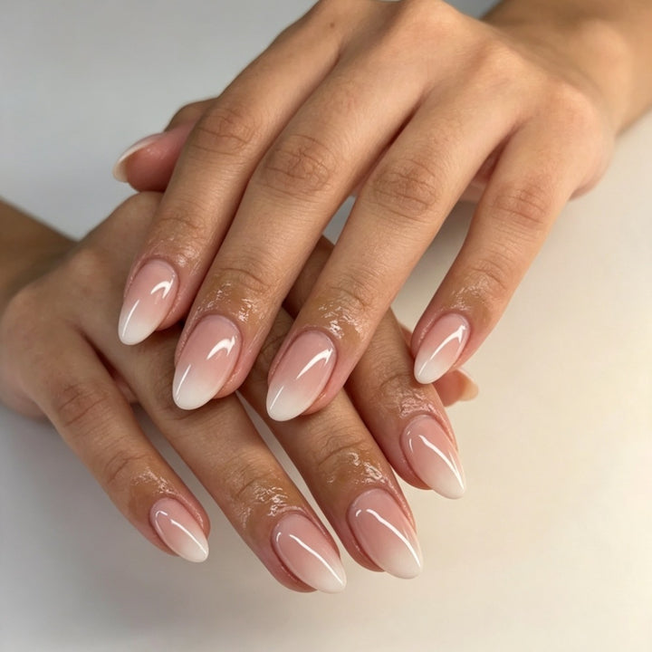 Chic Almond-Shaped Press-On Nail Set Bowlift