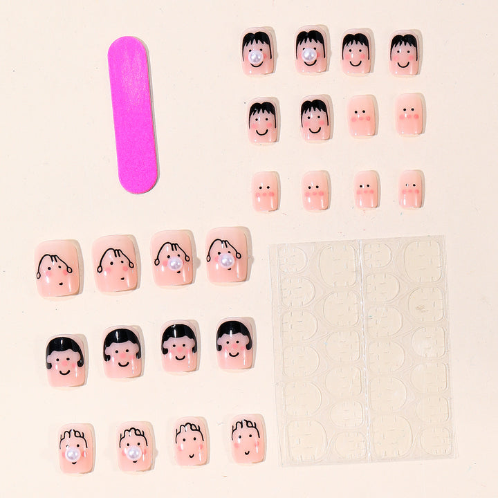 Whimsical Character Nail Art Bowlift