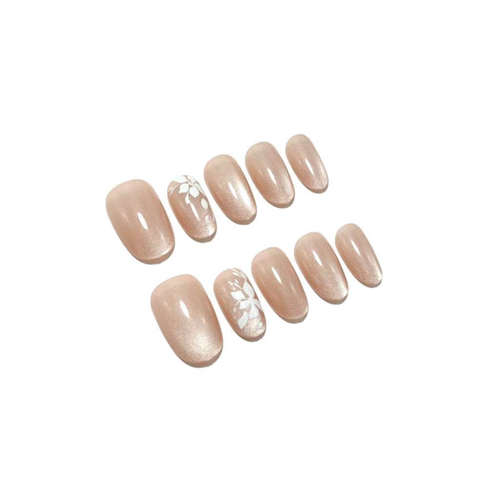 Exclusive Nail Art Set with Floral Accents Bowlift