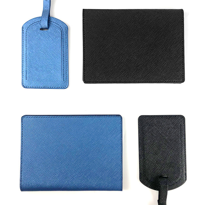 Stylish Passport and Luggage Tag Set Bowlift