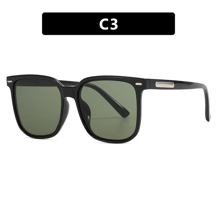 Women's square sunglasses with sturdy frame and polarized lenses Bowlift