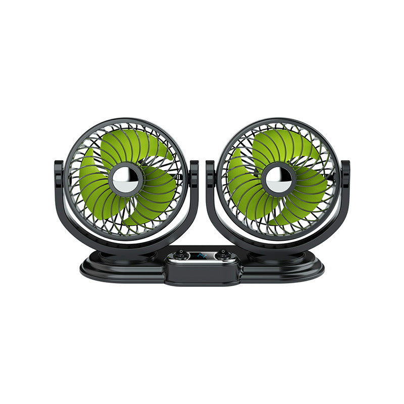 Unisex double fan for the car Bowlift