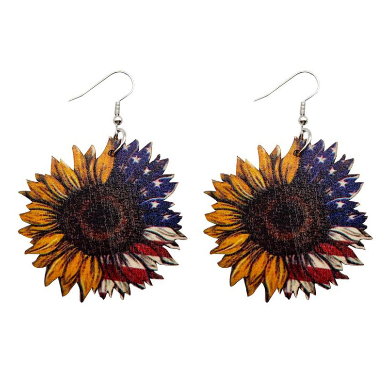 BowLift | Sunflower Flag Earrings