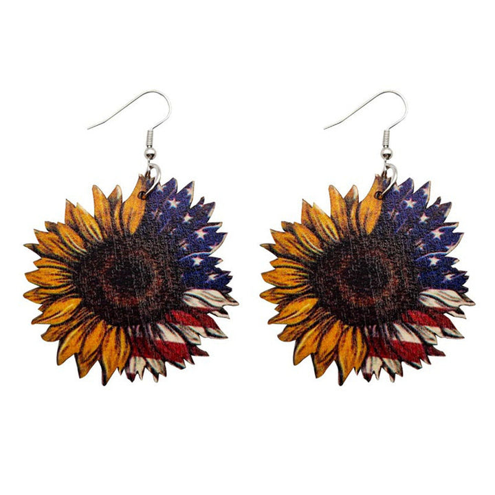 BowLift | Sunflower Flag Earrings