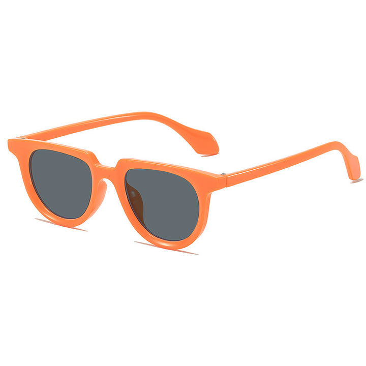 Retro-Inspired Clear Frame Sunglasses Bowlift