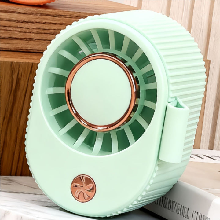 Ladies portable mini hand fan with rechargeable battery Bowlift