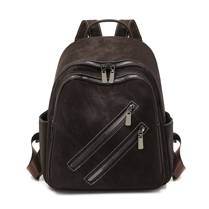 Versatile Multi-Pocket Zippered Backpack Bowlift