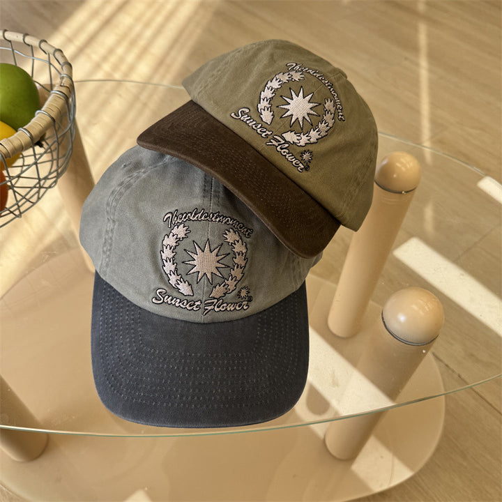 Women's Embroidered Cotton Baseball Cap Bowlift 1783922608