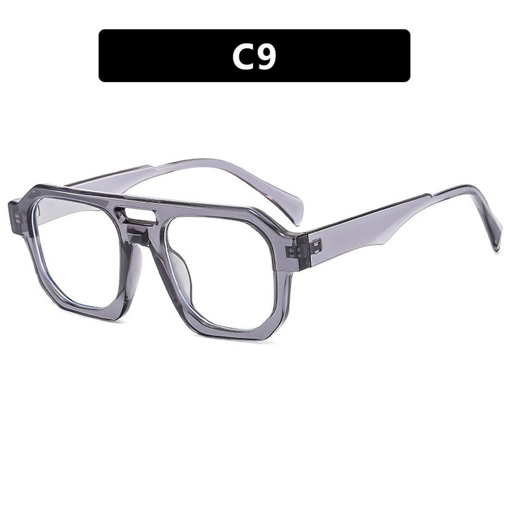 Women's modern sunglasses with square frame and UV protection Bowlift