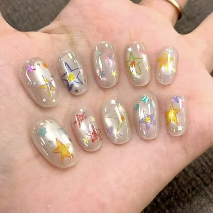 Stylish Press-On Nail Wraps Bowlift