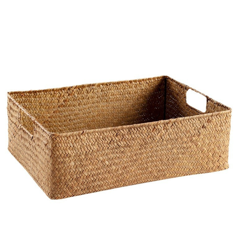 Natural Woven Storage Bin Bowlift