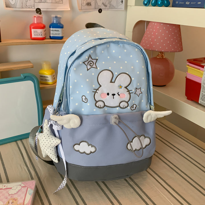 Whimsical Animal-Themed School Backpack
