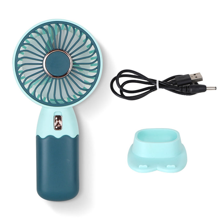 Unisex Ergonomic Touch-Controlled Handheld Cooling Fan Bowlift