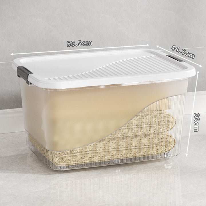 Multi-Functional Storage Box with Durable Lid Bowlift