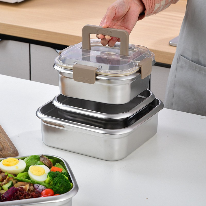 BowLift | Portable Stainless Steel Food Storage Container 1600ml