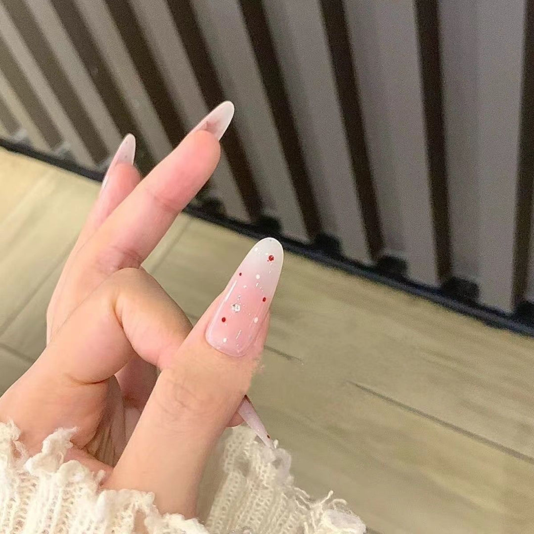 Glittering Star Nail Art Bowlift